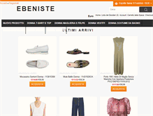 Tablet Screenshot of ebenisterie-stehlin.com